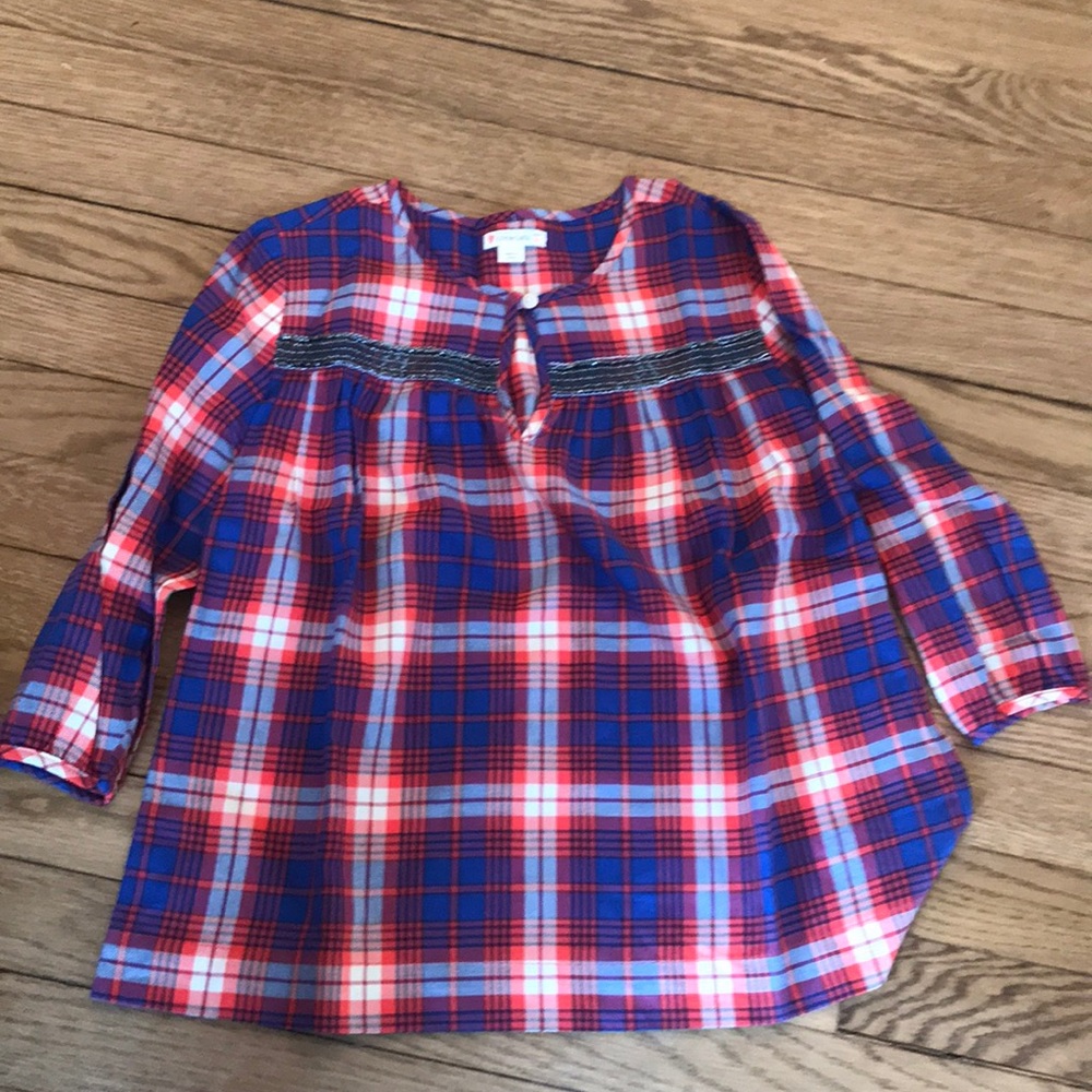 Crew cuts Girls size 10 blouse with sequin trim
